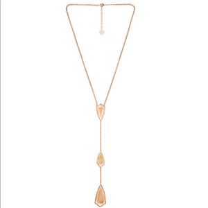 Kendra Scott Rose Gold Charlotte Ynecklace RARE